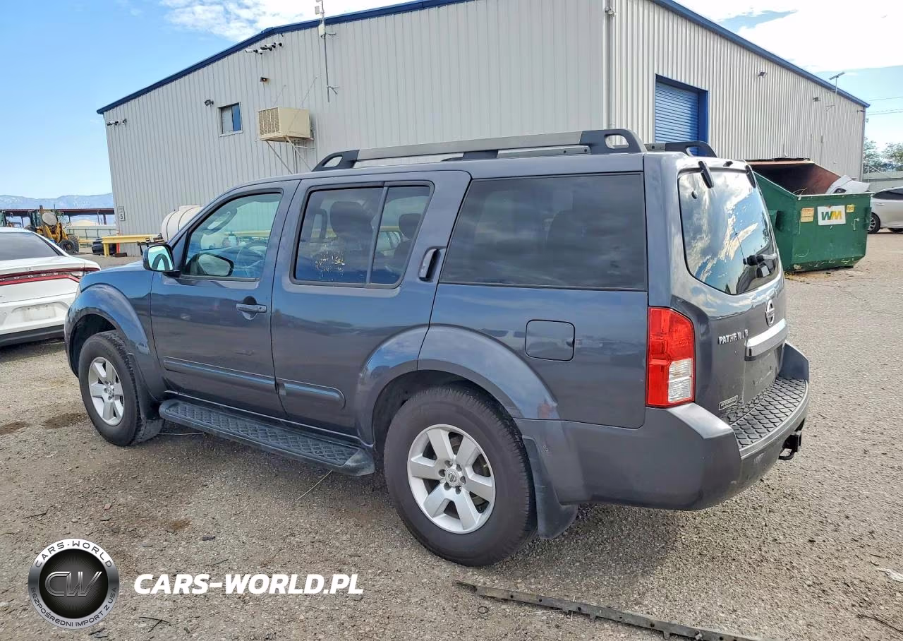 2012 Nissan Pathfinder S VIN:5N1AR1NN5CC611189 - 2