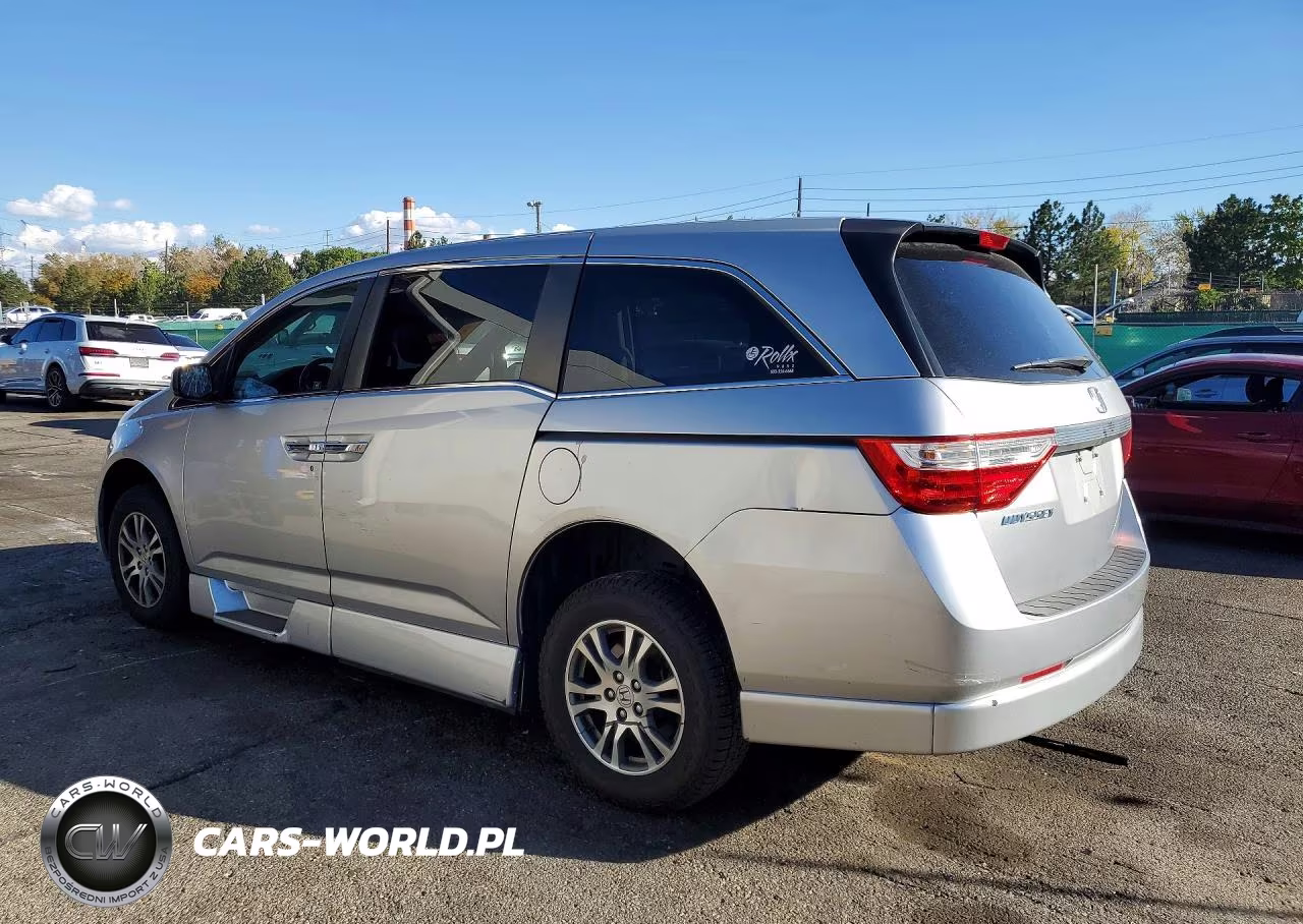 2012 Honda Odyssey Exl VIN:5FNRL5H67CB006579 - 2