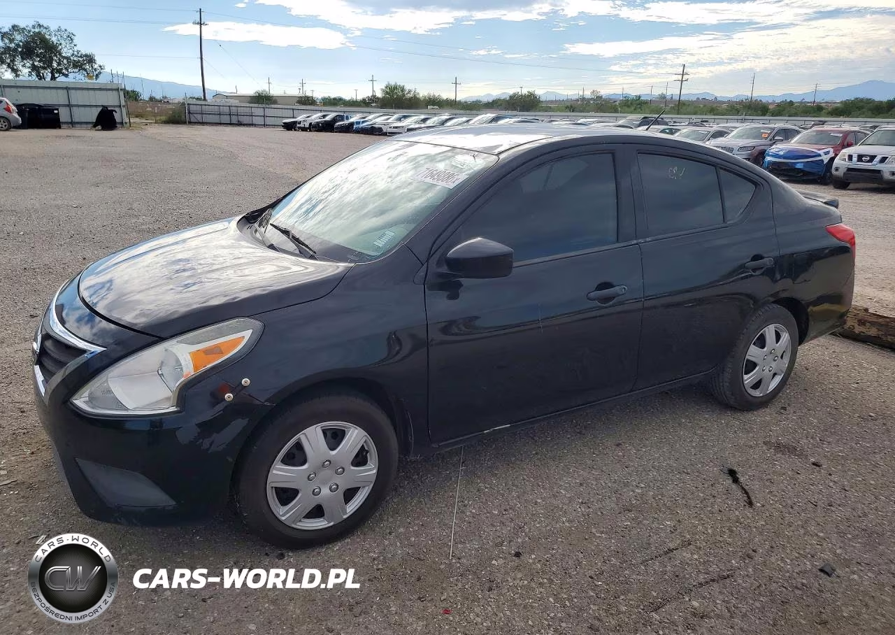 2019 Nissan Versa S Plus VIN:3N1CN7AP0KL816914 - 1