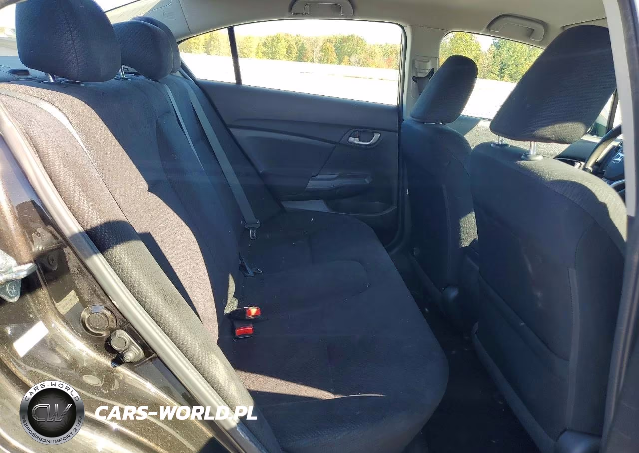 2013 Honda Civic Lx VIN:19XFB2F54DE015455 - 10