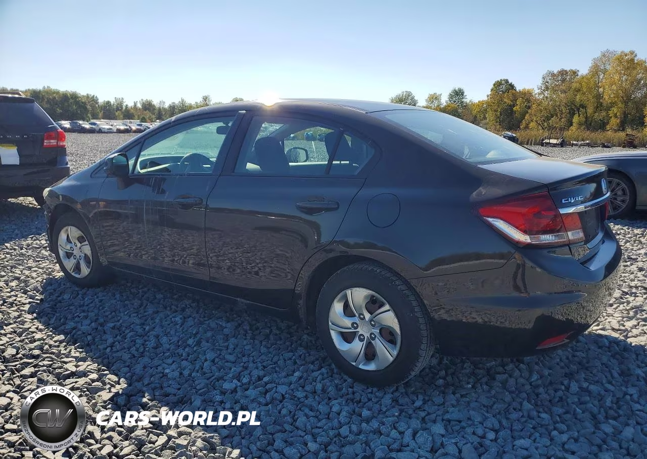 2013 Honda Civic Lx VIN:19XFB2F54DE015455 - 2