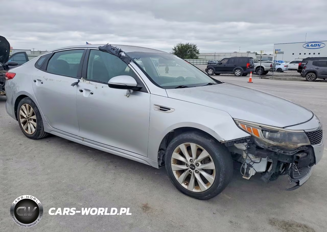 2016 Kia Optima Lx VIN:5XXGT4L35GG046239 - 4