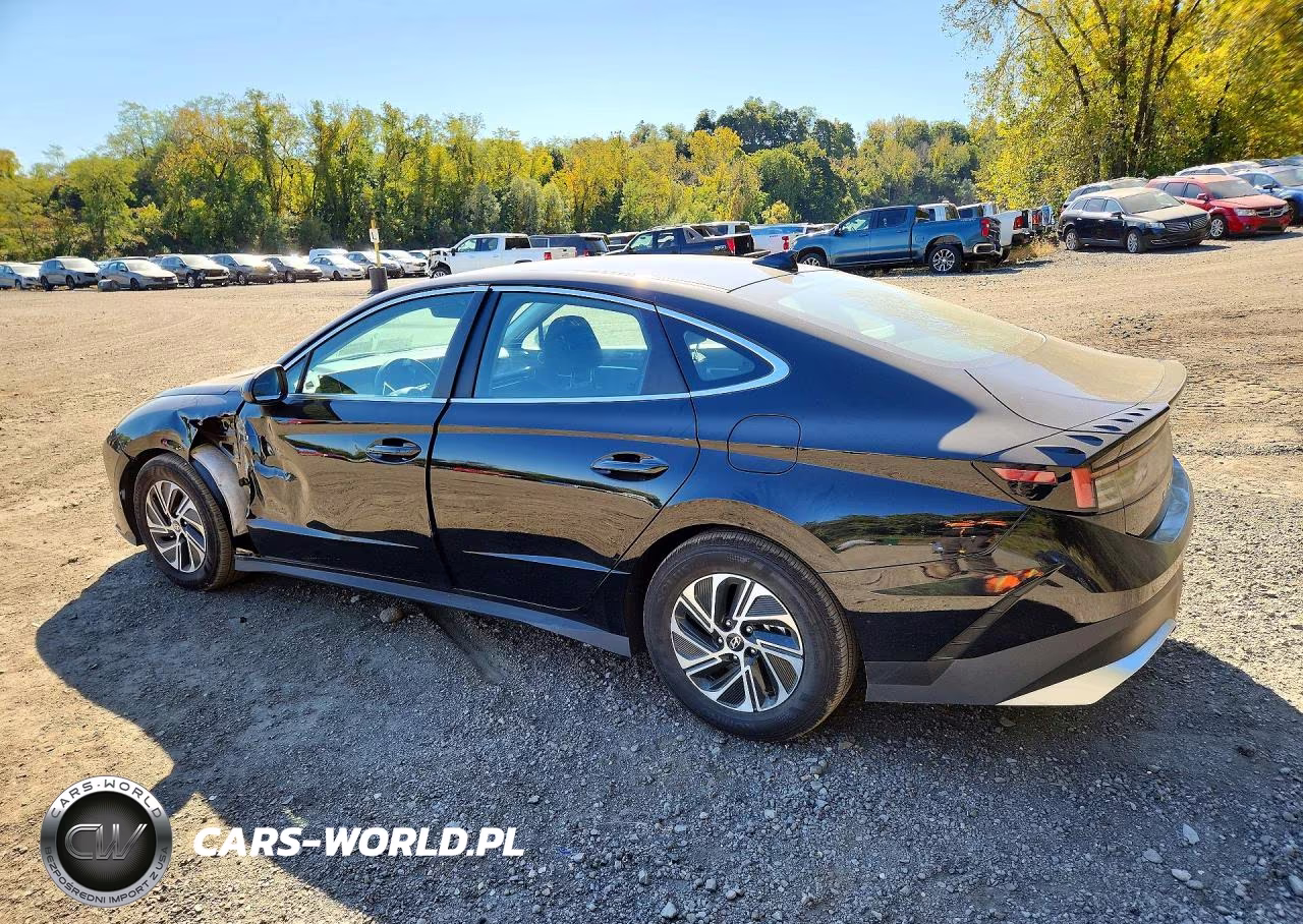 2026 Hyundai Sonata Hybrid Blue VIN:KMHL24JJ8TA161020 - 2