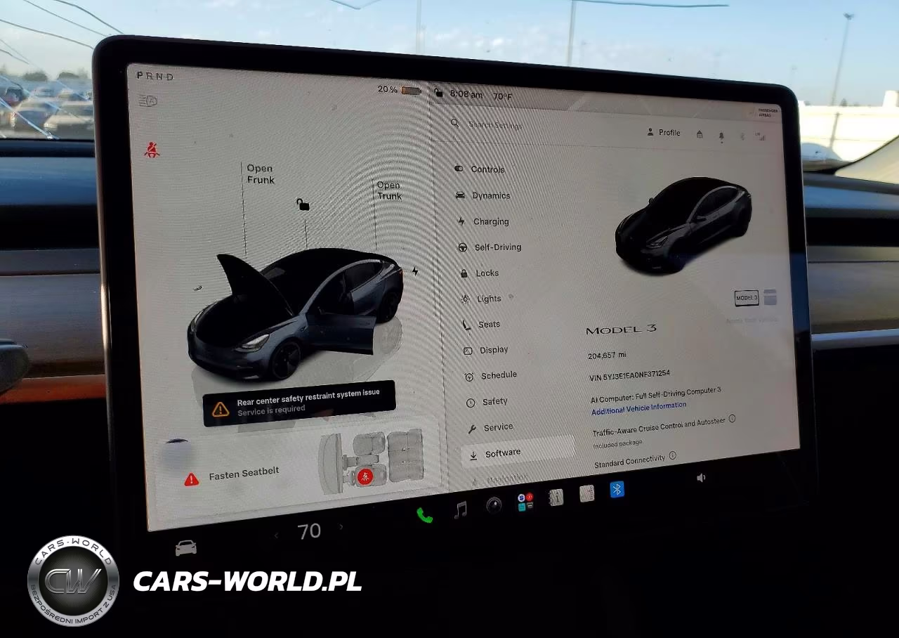 2022 Tesla Model 3 VIN:5YJ3E1EA0NF371254 - 9