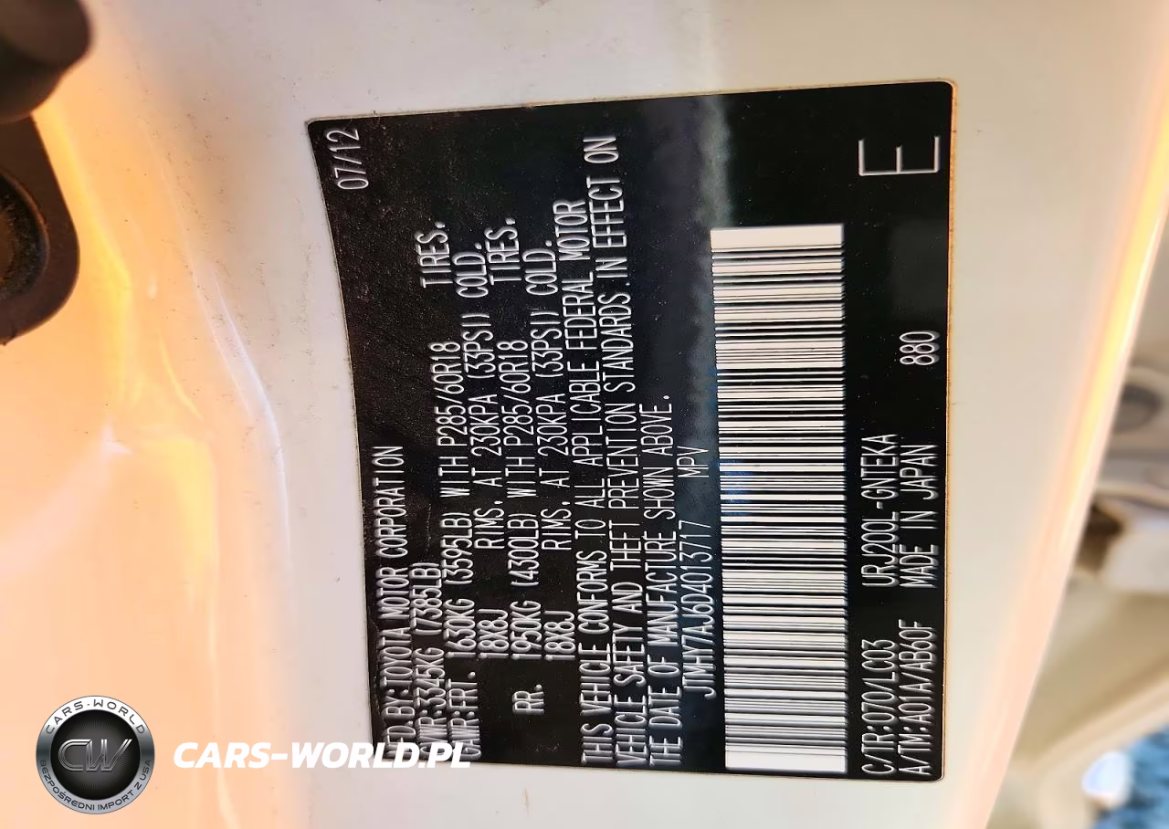 2013 Toyota Land Cruiser Base VIN:JTMHY7AJ6D4013717 - 14