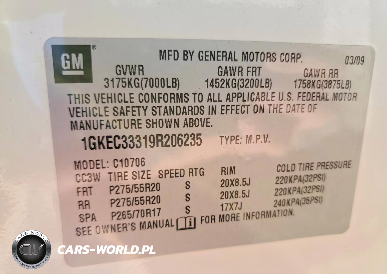 2009 GMC Yukon Slt VIN:1GKEC33319R206235 - 13