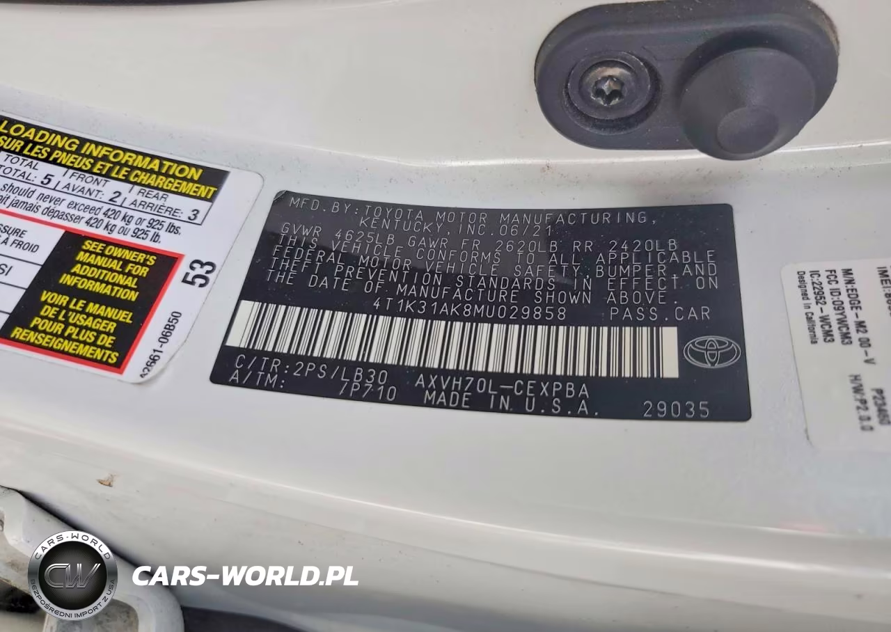 2021 Toyota Camry Xse VIN:4T1K31AK8MU029858 - 12