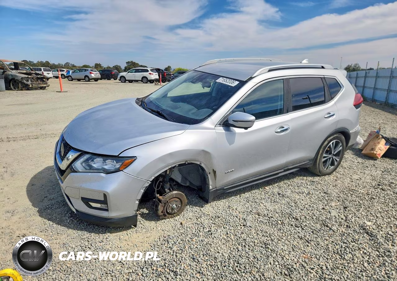 2018 Nissan Rogue Hybrid Sl VIN:5N1ET2MV4JC827395 - 1