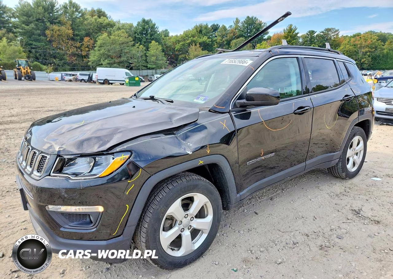 2019 Jeep Compass Latitude VIN:3C4NJDBB8KT850568 - 1