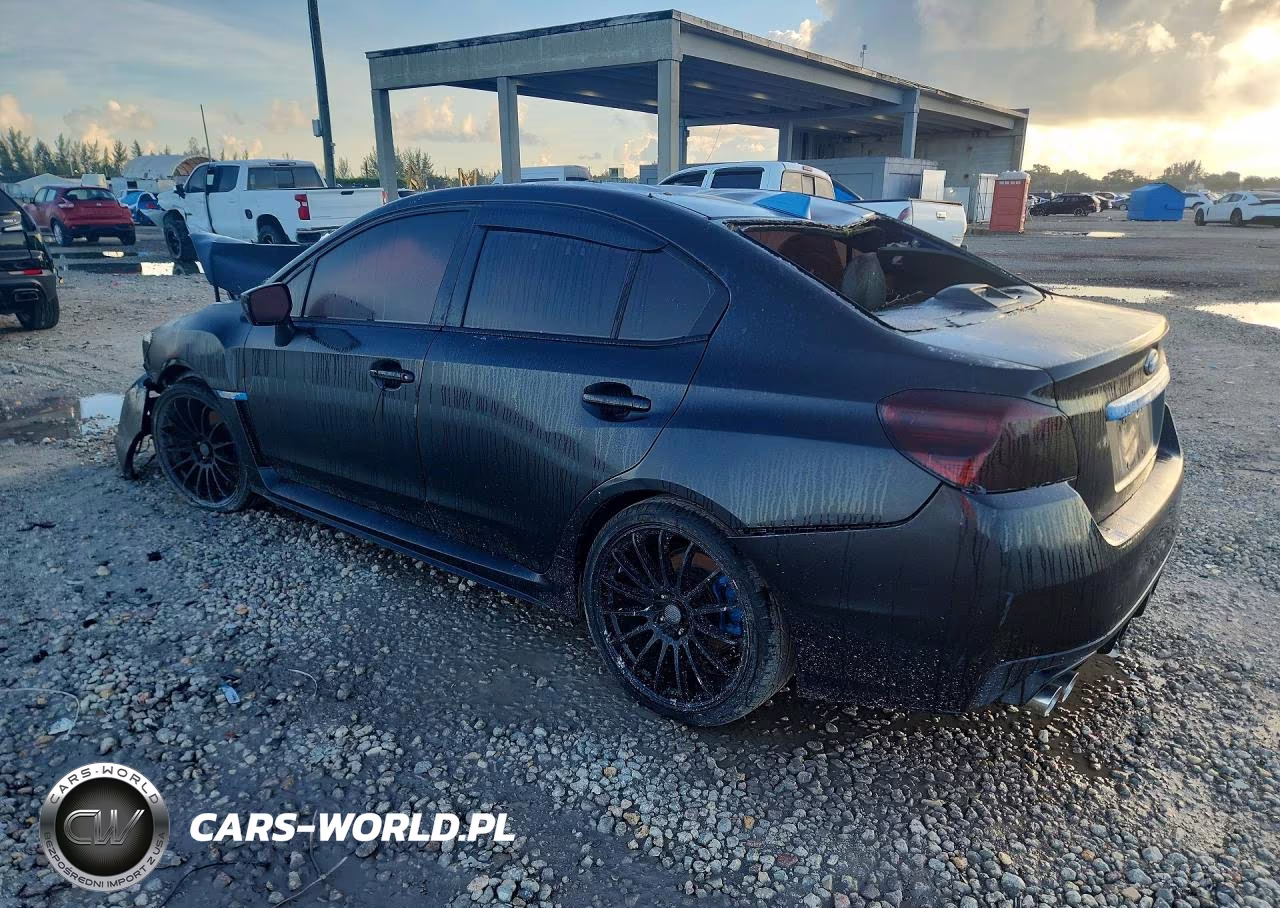 2017 Subaru Wrx VIN:JF1VA1B63H9837672 - 2