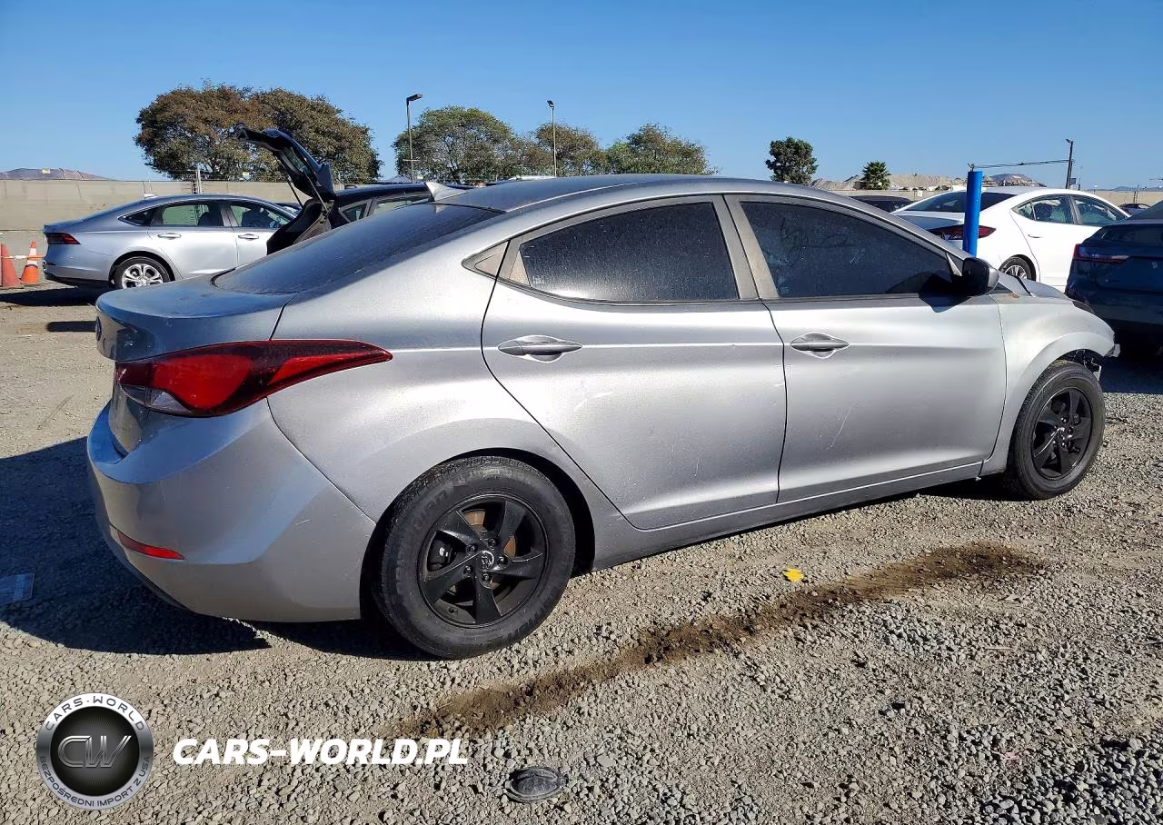 2014 Hyundai Elantra Se VIN:KMHDH4AE4EU202394 - 3