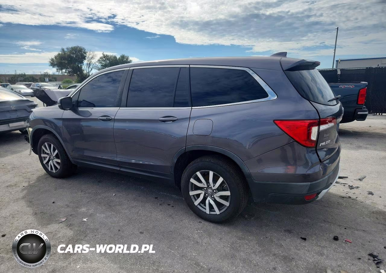 2021 Honda Pilot Ex VIN:5FNYF5H39MB027525 - 2