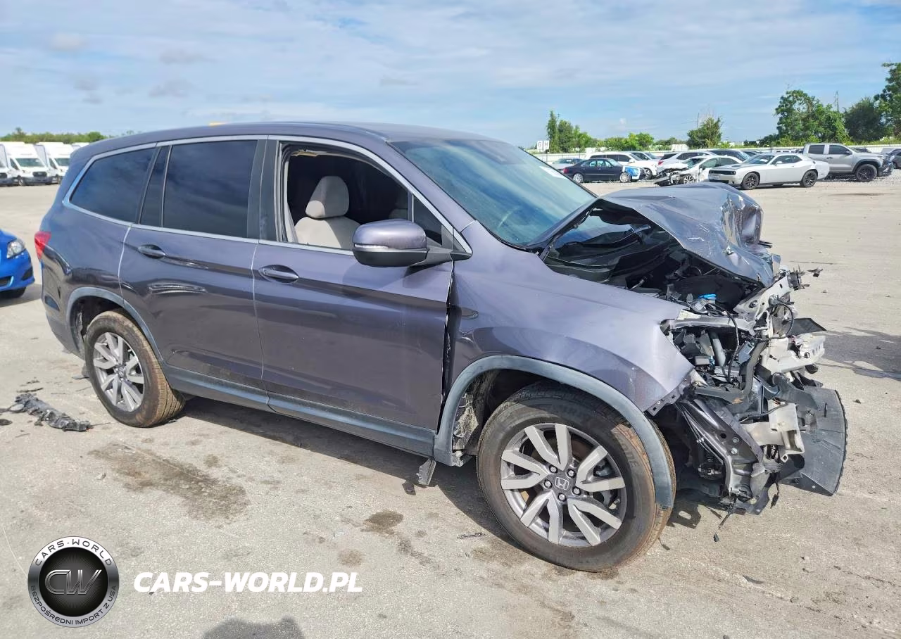 2021 Honda Pilot Ex VIN:5FNYF5H39MB027525 - 4