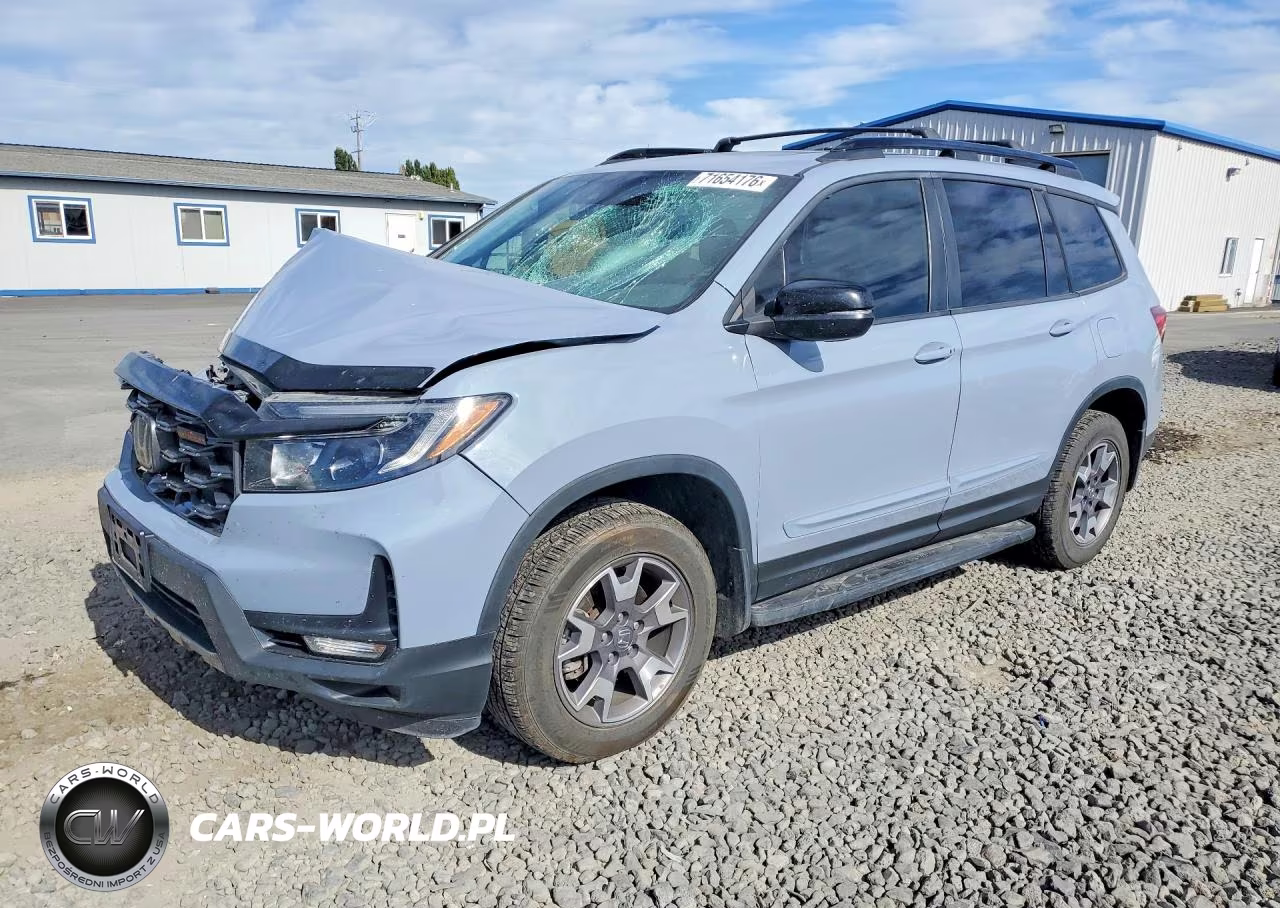 2022 Honda Passport Trail Sport VIN:5FNYF8H65NB022769 - 1