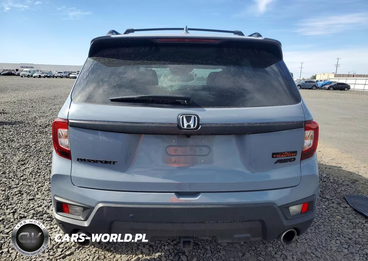 2022 Honda Passport Trail Sport VIN:5FNYF8H65NB022769 - 6