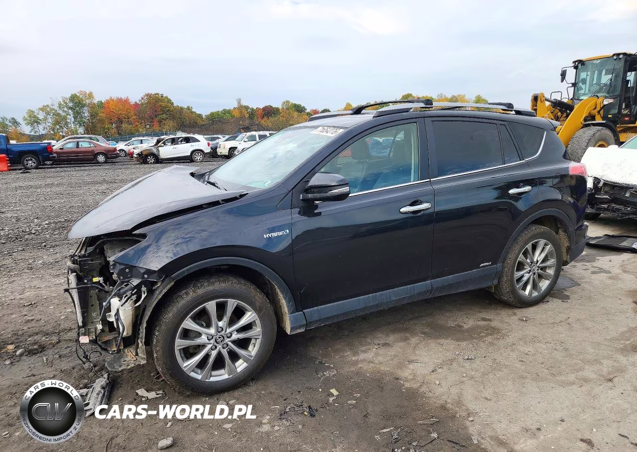 2017 Toyota Rav4 Hv Limited VIN:JTMDJREV1HD134575 - 1
