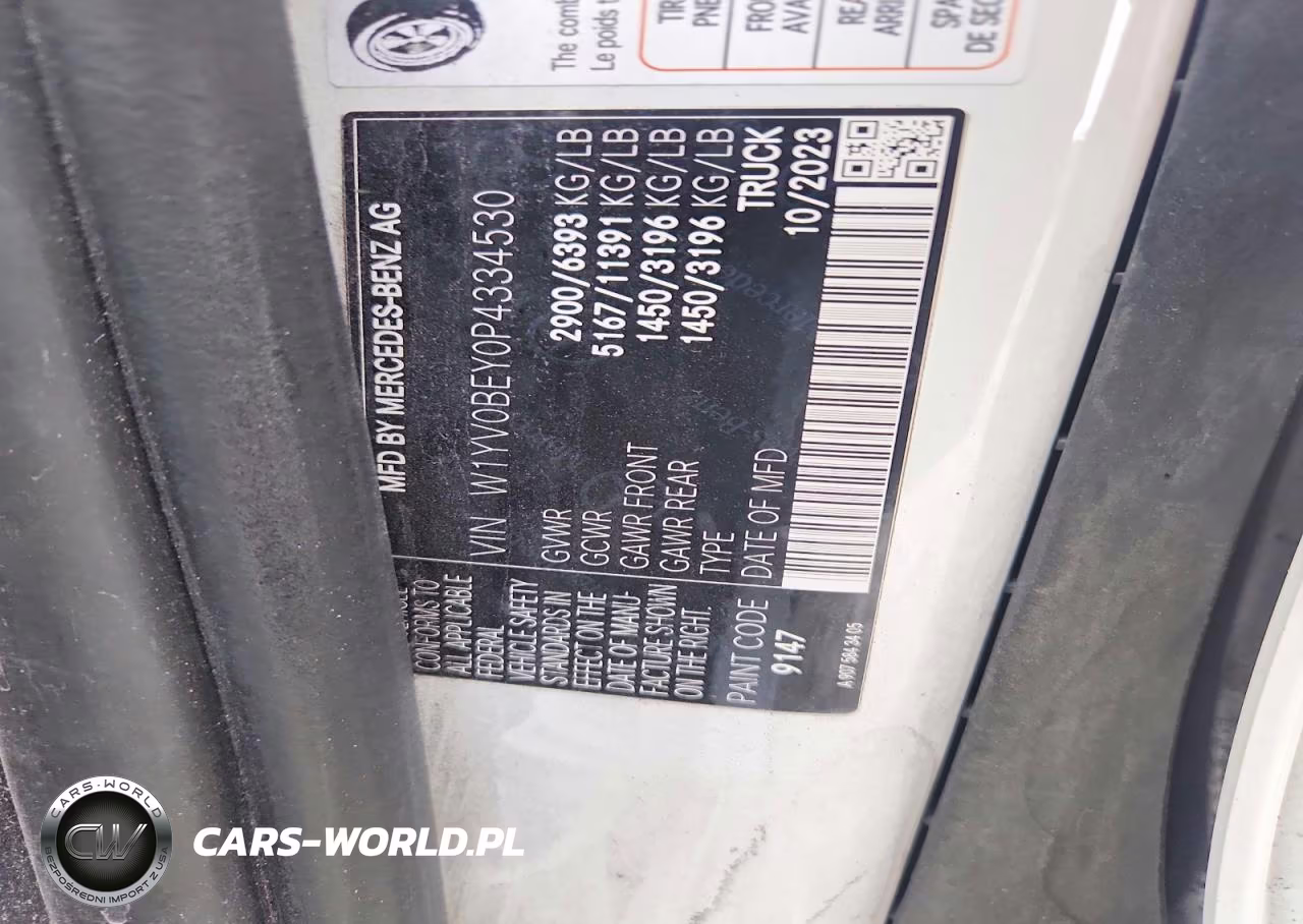 2023 Mercedes-Benz Metris VIN:W1YV0BEY0P4334530 - 13