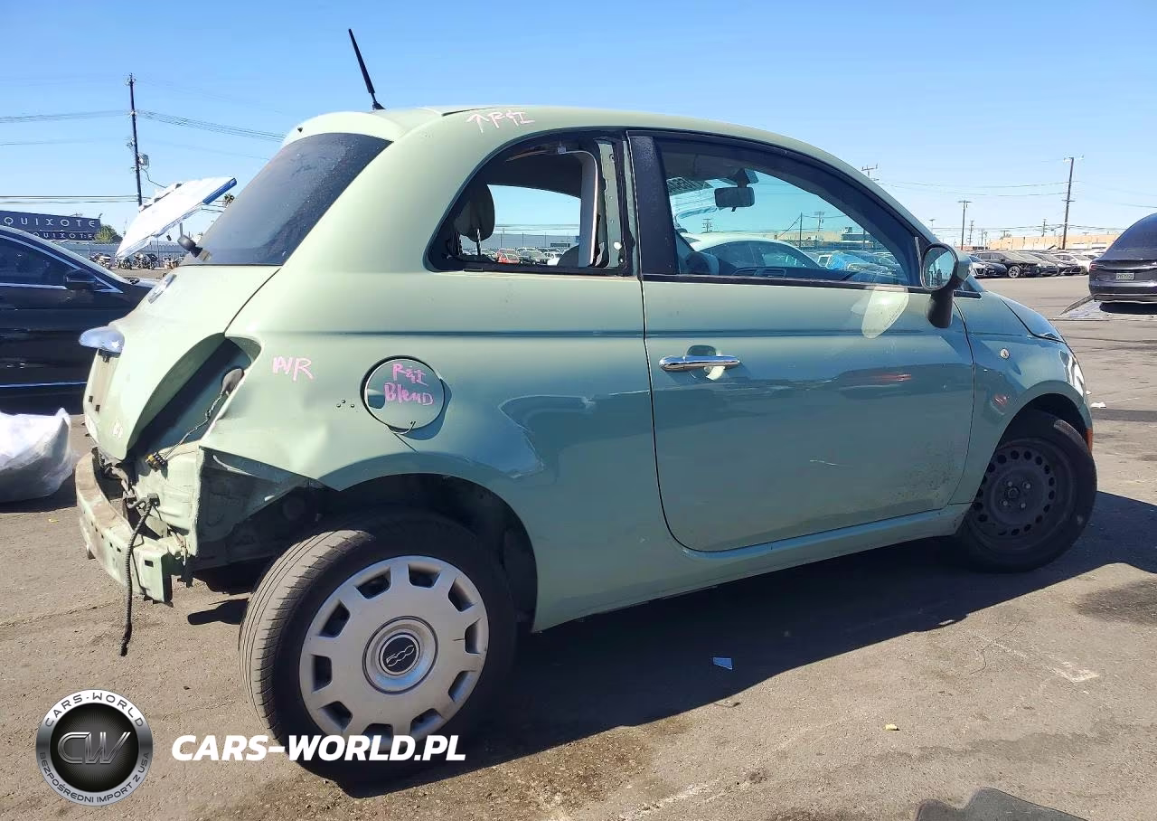 2012 Fiat 500 Pop VIN:3C3CFFAR6CT352314 - 3