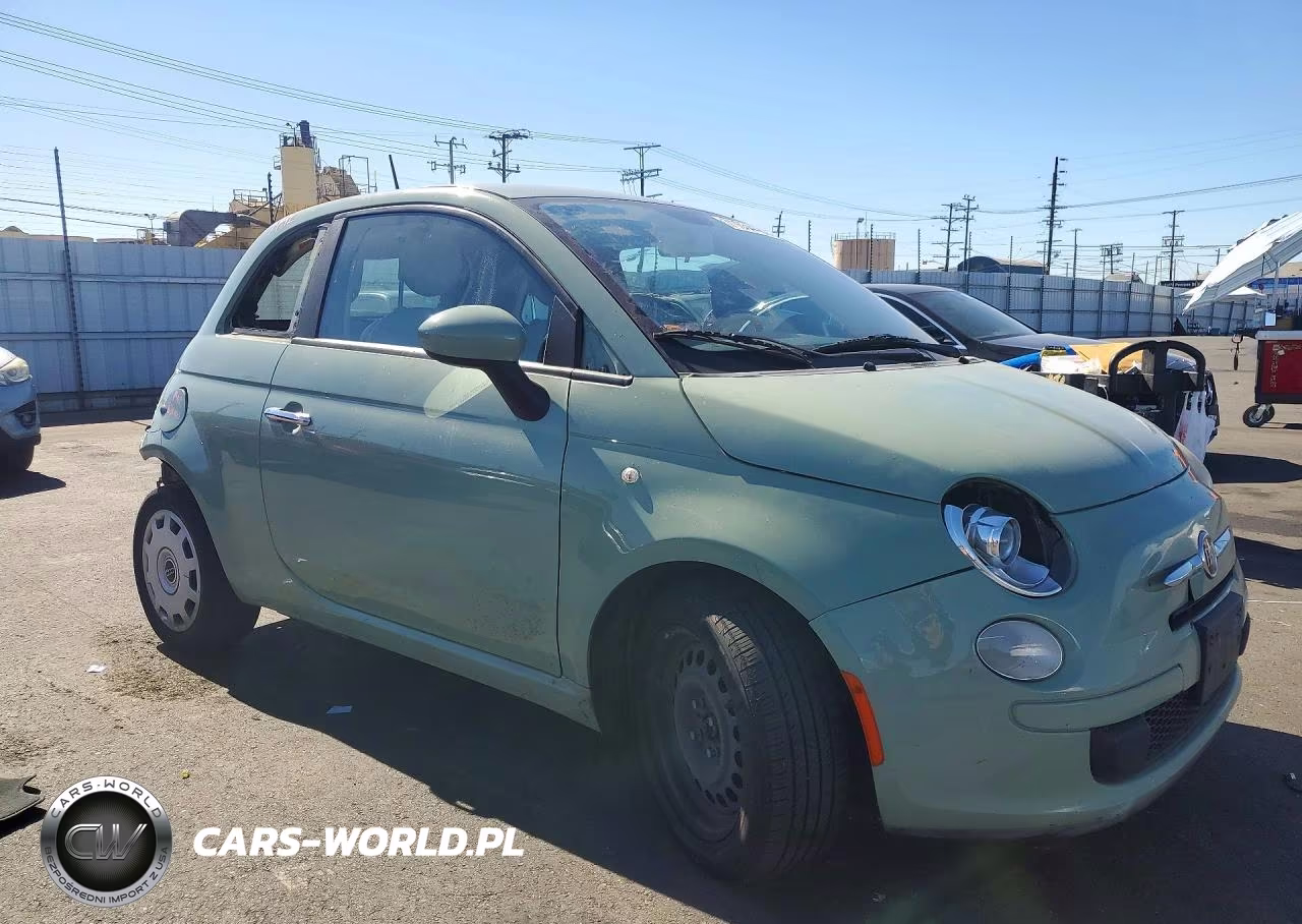 2012 Fiat 500 Pop VIN:3C3CFFAR6CT352314 - 4