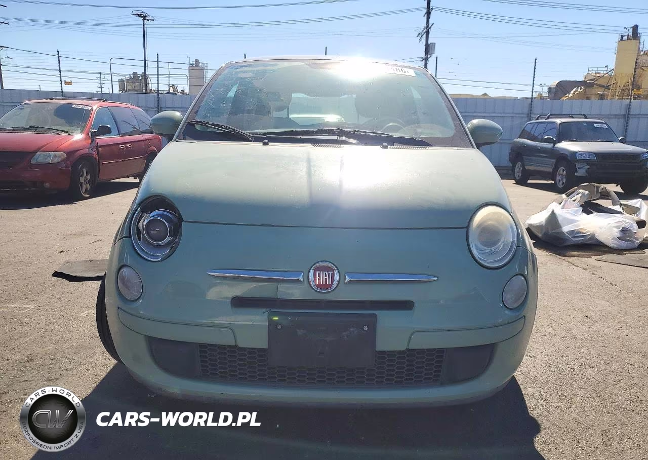 2012 Fiat 500 Pop VIN:3C3CFFAR6CT352314 - 5