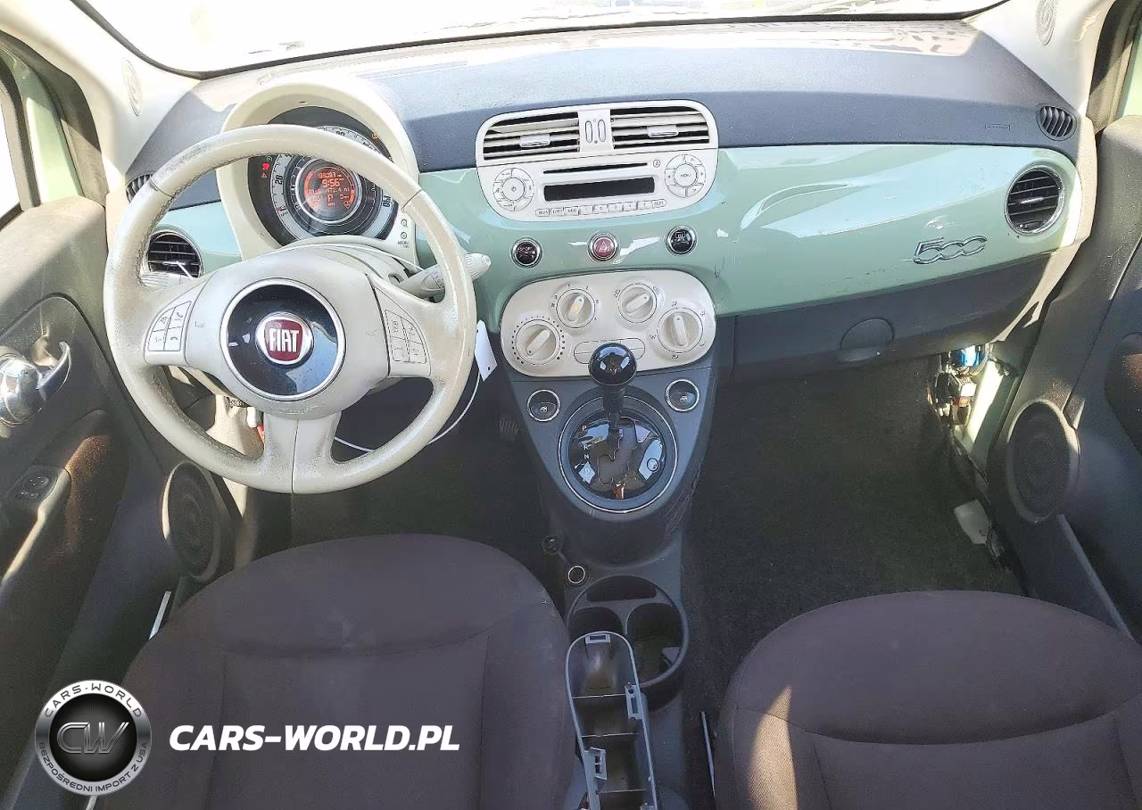 2012 Fiat 500 Pop VIN:3C3CFFAR6CT352314 - 8