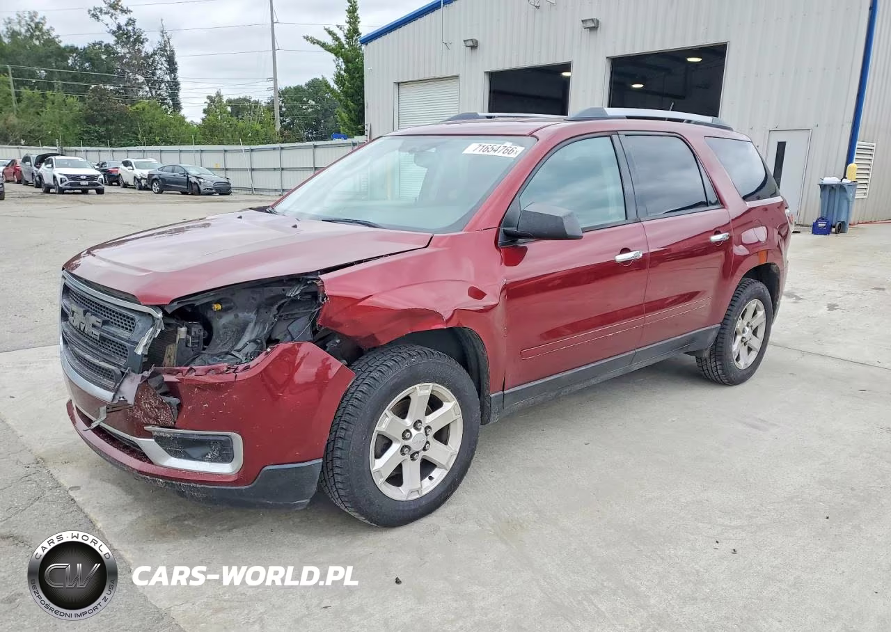 2015 GMC Acadia Sle VIN:1GKKRPKD2FJ230492 - 1