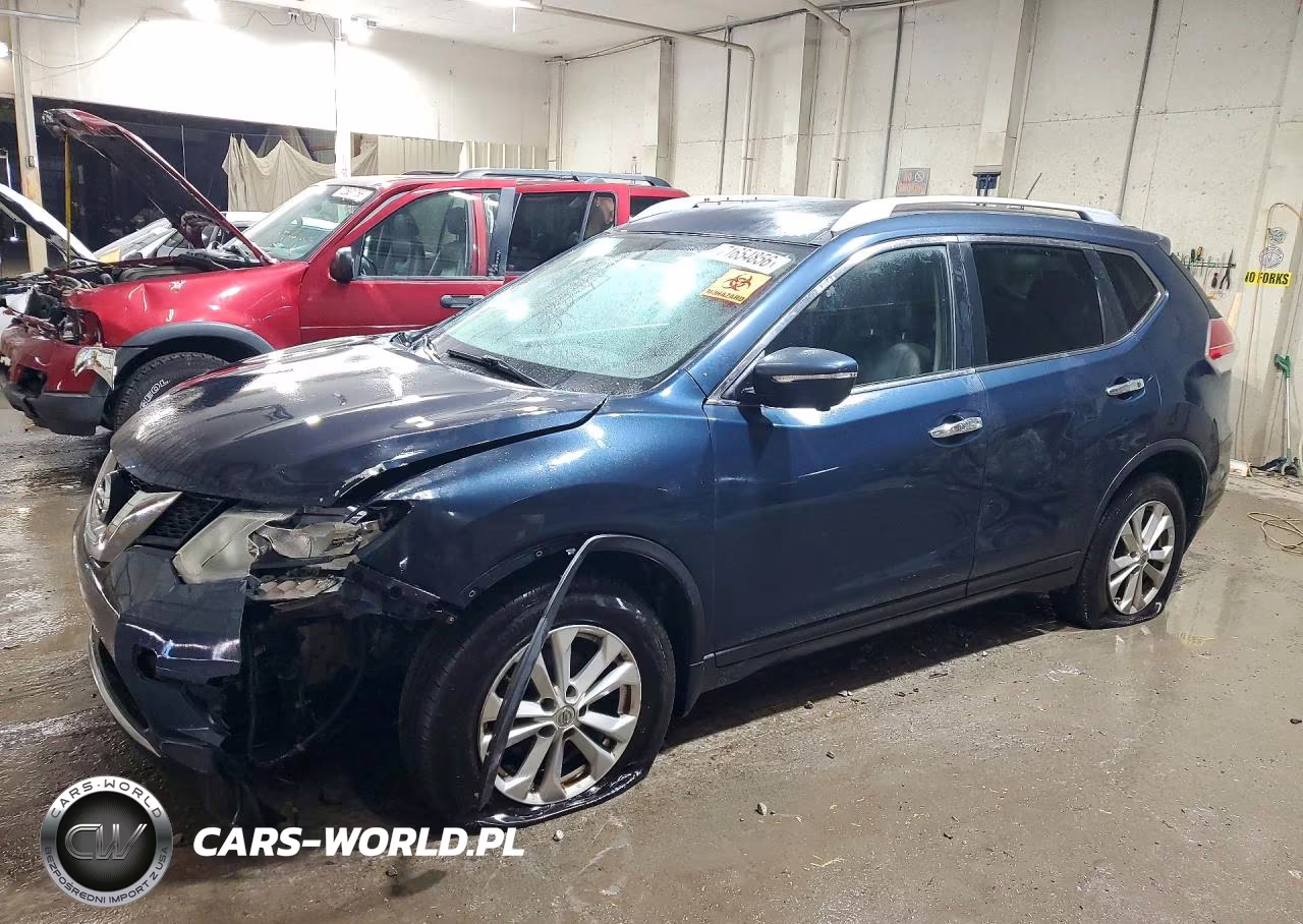 2015 Nissan Rogue Sv VIN:KNMAT2MV7FP575368 - 1