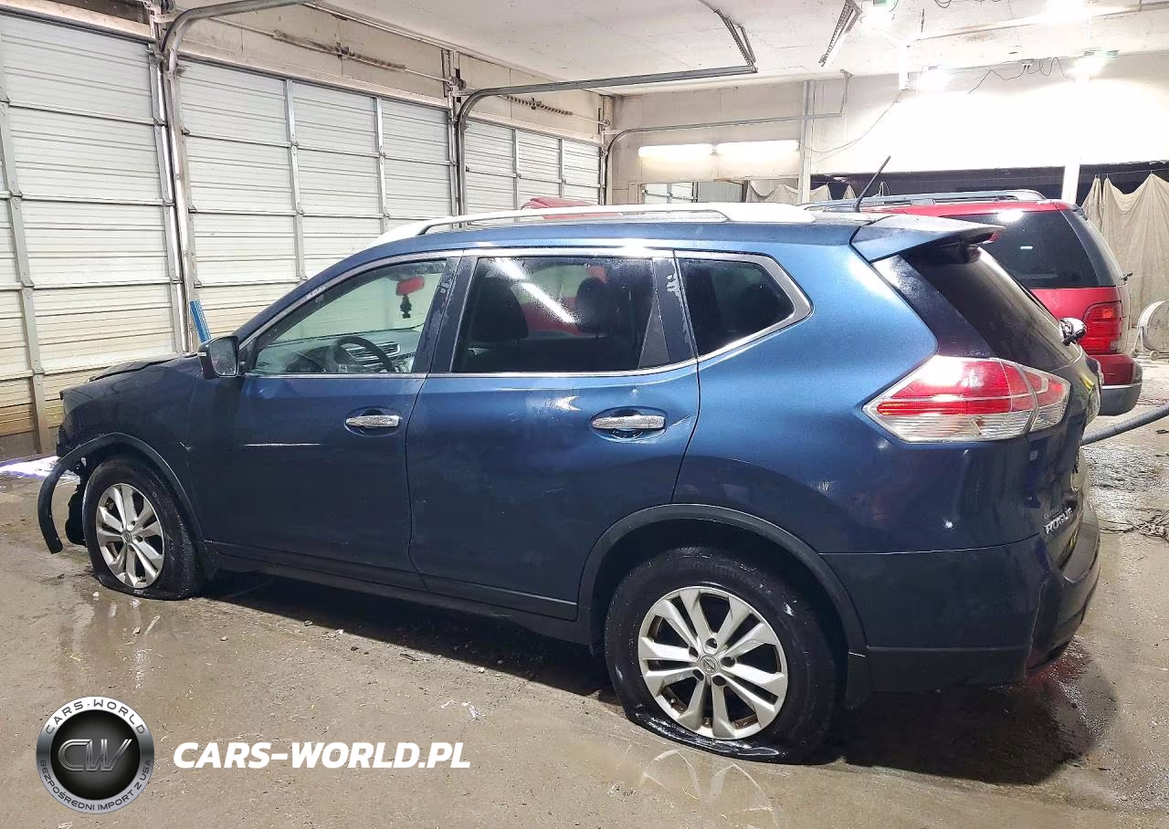 2015 Nissan Rogue Sv VIN:KNMAT2MV7FP575368 - 2