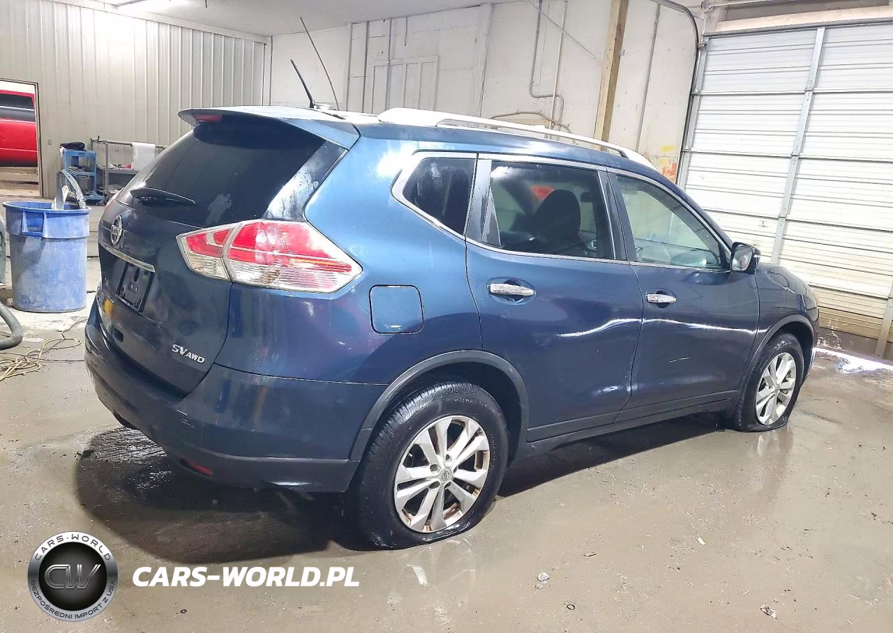 2015 Nissan Rogue Sv VIN:KNMAT2MV7FP575368 - 3