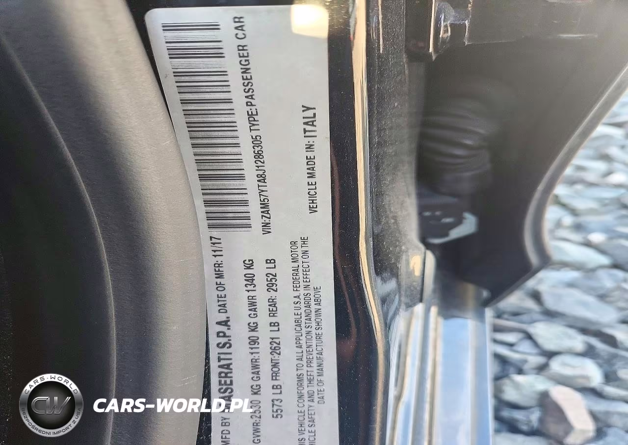 2018 Maserati Ghibli S VIN:ZAM57YTA8J1286305 - 12