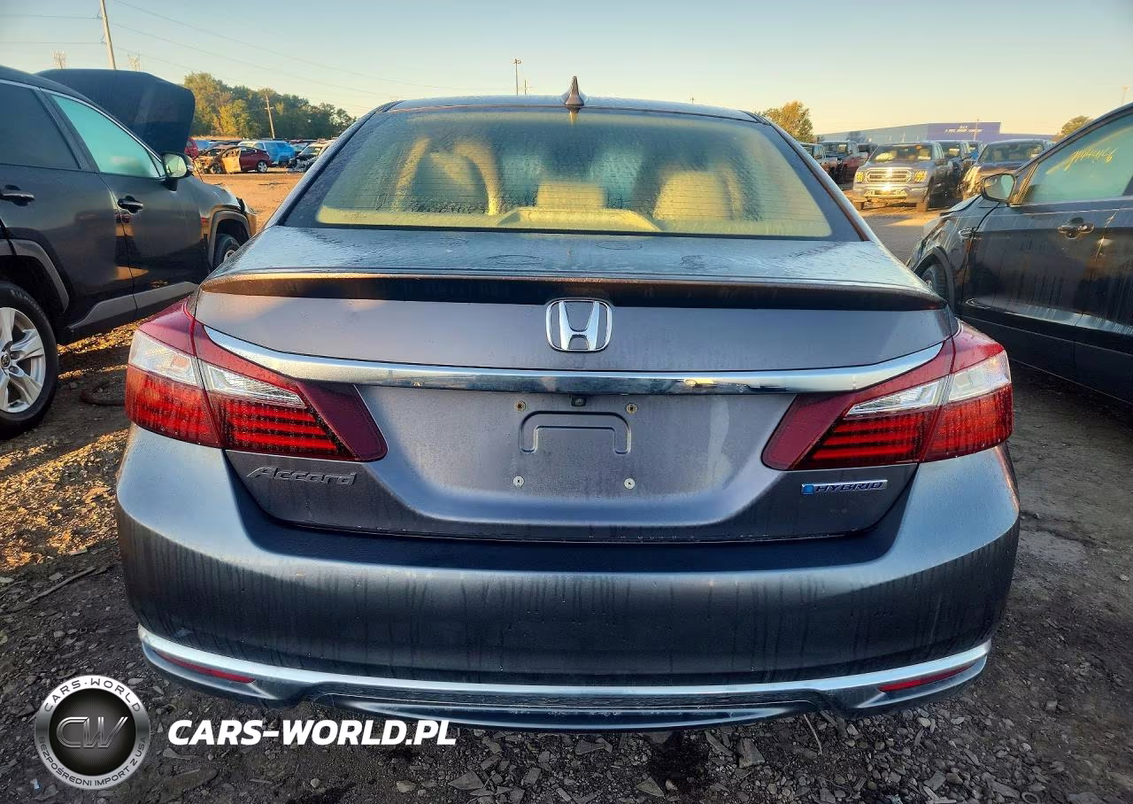2017 Honda Accord Hybrid Exl VIN:JHMCR6F58HC027383 - 6