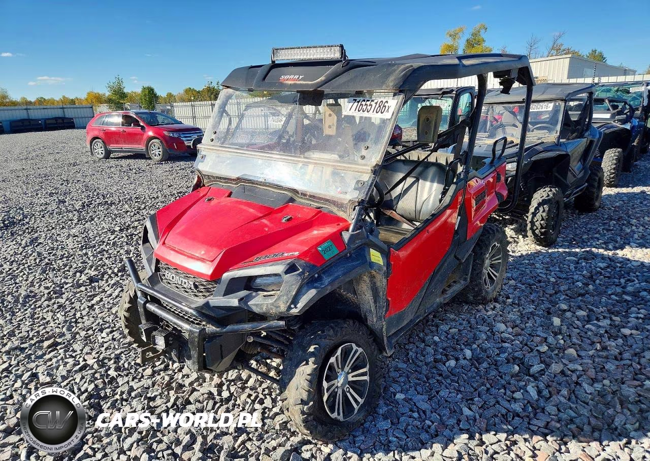 2019 Honda Pioneer Utility Vehicle VIN:1HFVE0425K4300671 - 2