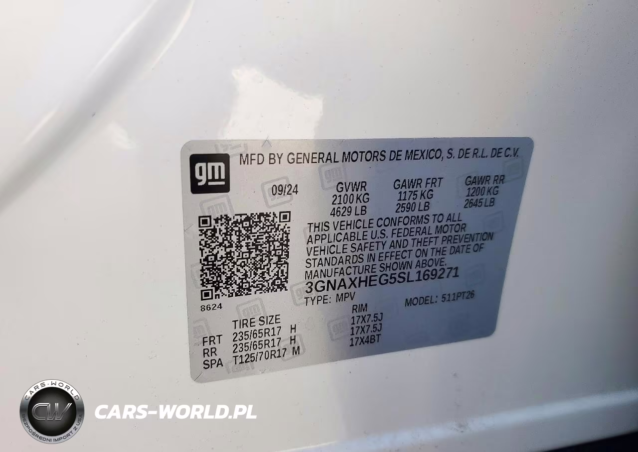 2025 Chevrolet Equinox Lt VIN:3GNAXHEG5SL169271 - 13