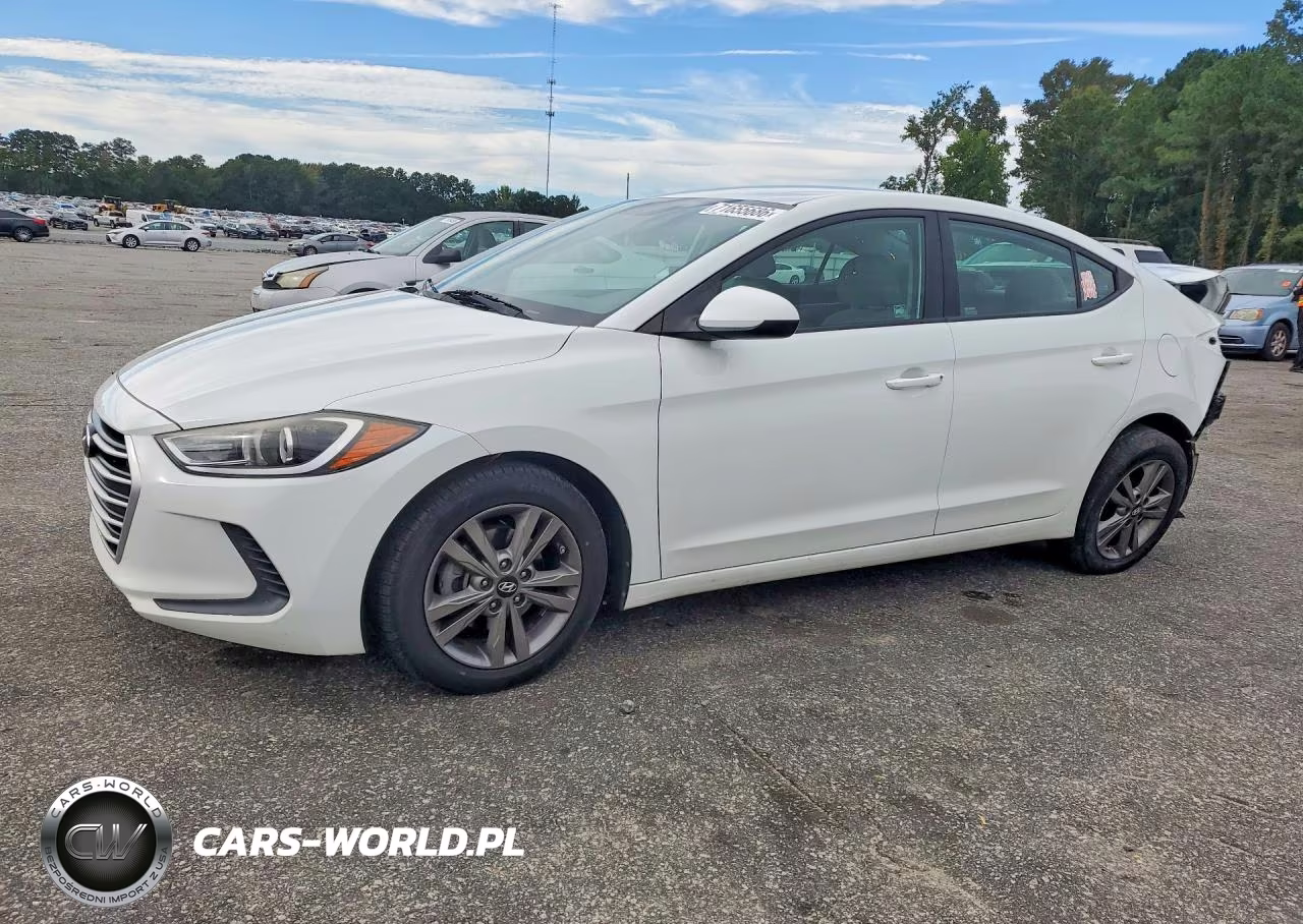 2017 Hyundai Elantra Se VIN:5NPD84LF1HH001920 - 1