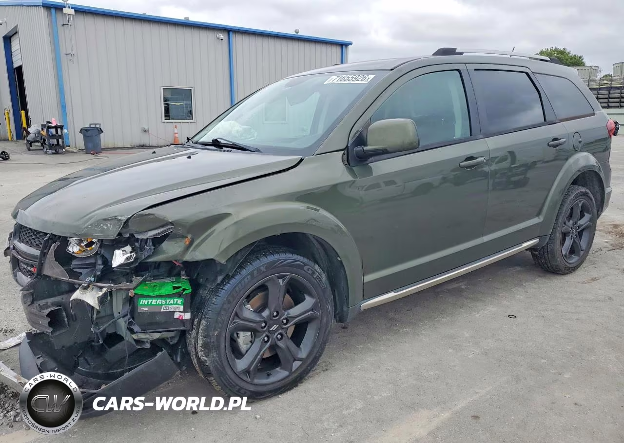2018 Dodge Journey Crossroad VIN:3C4PDCGGXJT310555 - 1