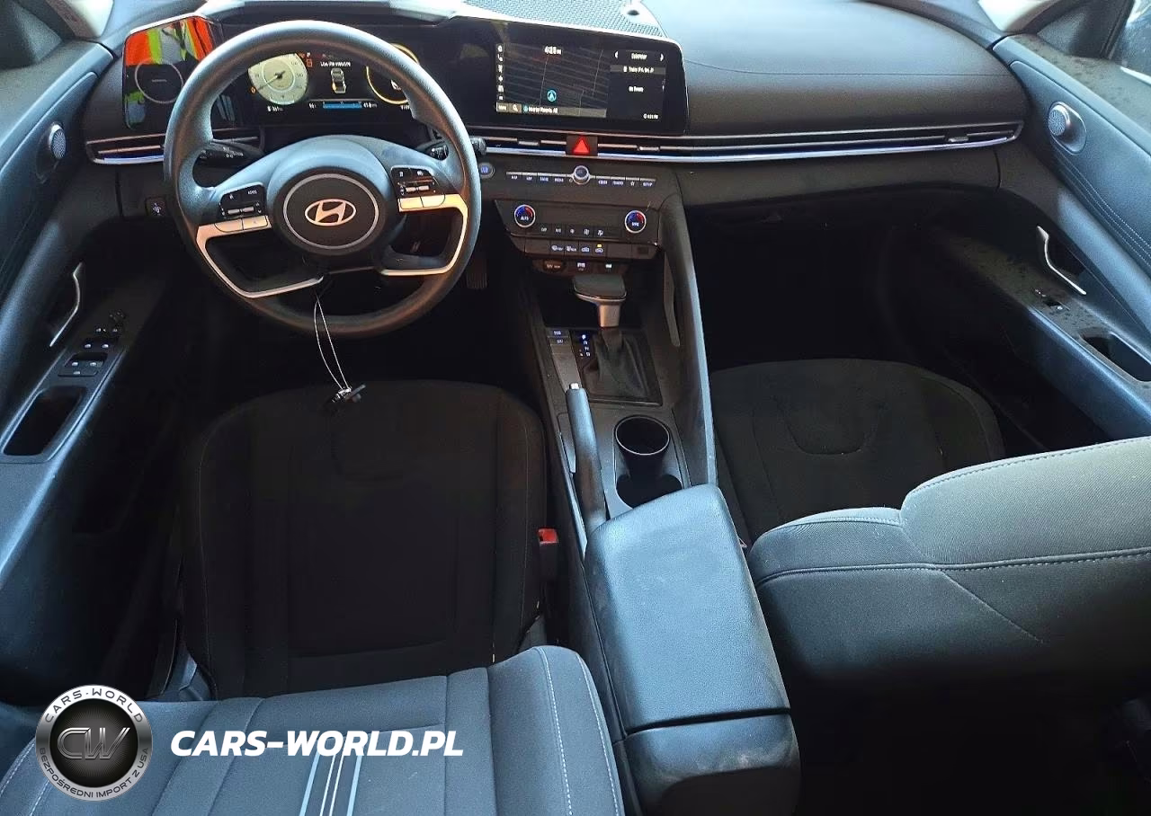 2024 Hyundai Elantra Sel VIN:KMHLM4DG9RU731897 - 8