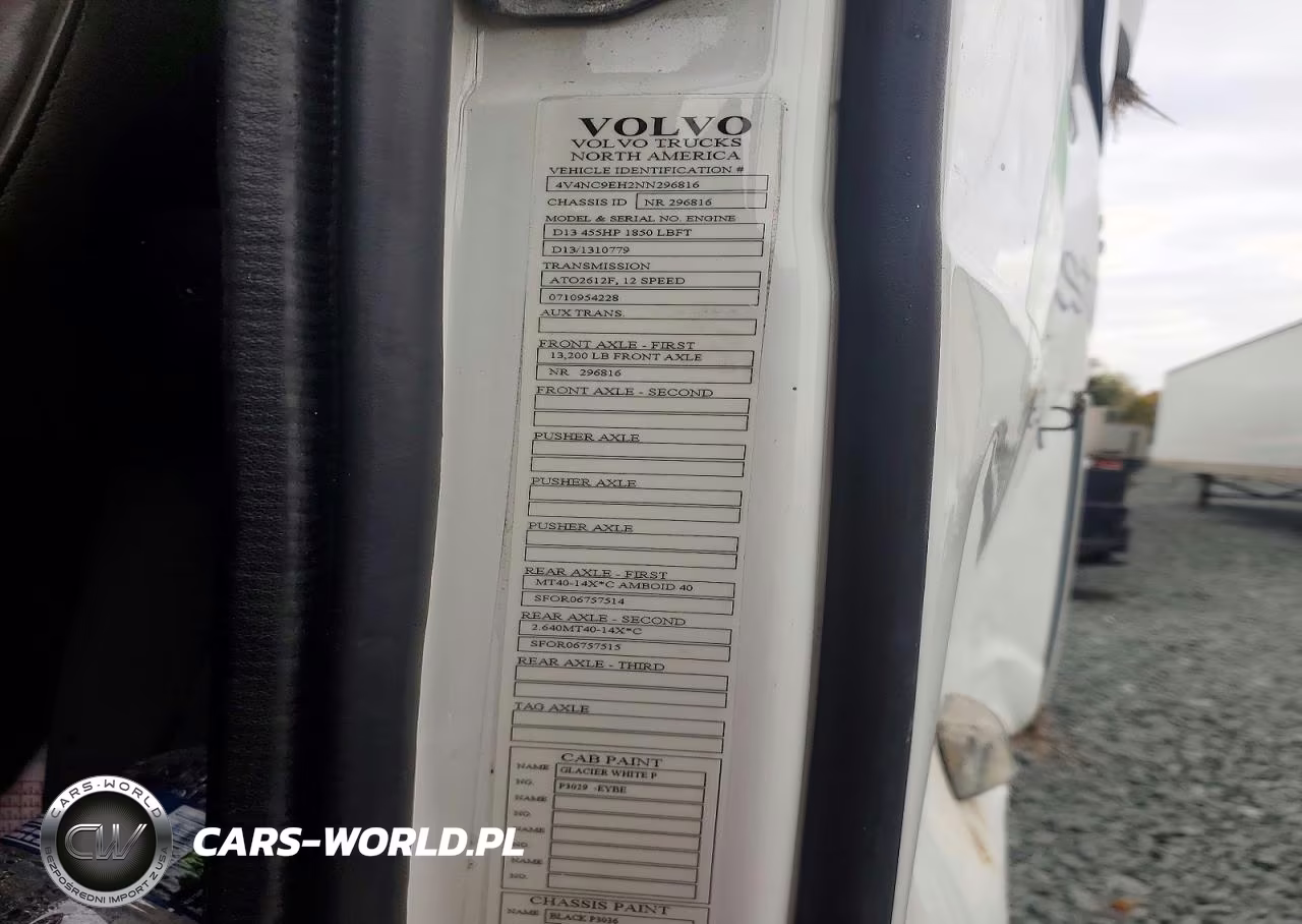 2022 Volvo Vn Vnl VIN:4V4NC9EH2NN296816 - 12