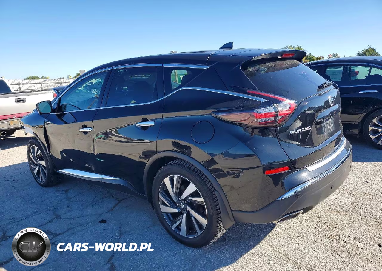 2022 Nissan Murano Sl VIN:5N1AZ2CS5NC119280 - 2