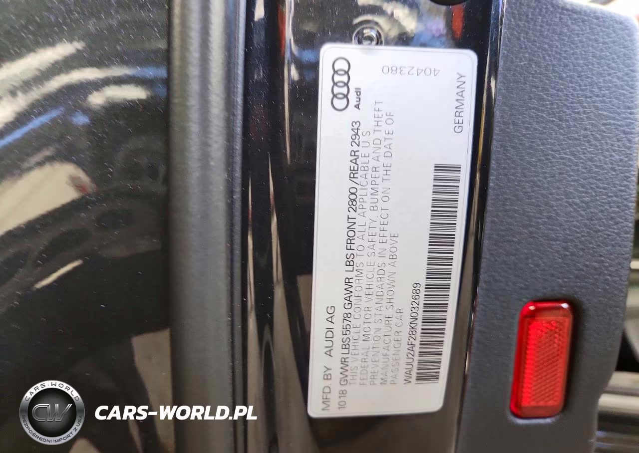 2019 Audi A7 Premium Plus S-Line VIN:WAUU2AF28KN032689 - 12
