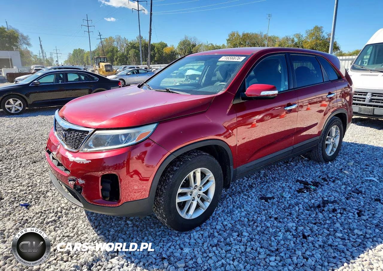 2015 Kia Sorento Lx VIN:5XYKT3A60FG608611 - 1