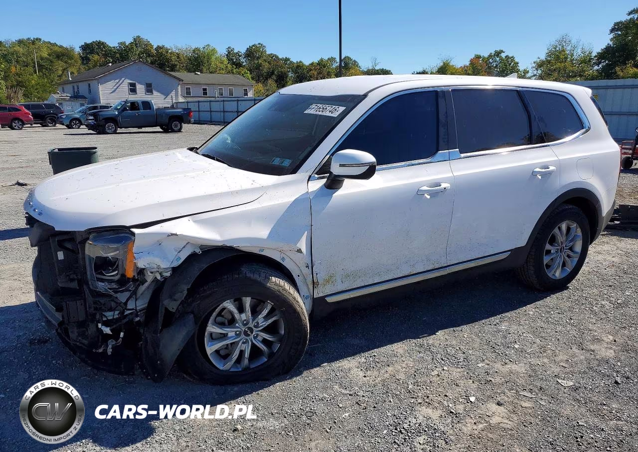 2022 Kia Telluride Lx VIN:5XYP2DHCXNG202182 - 1