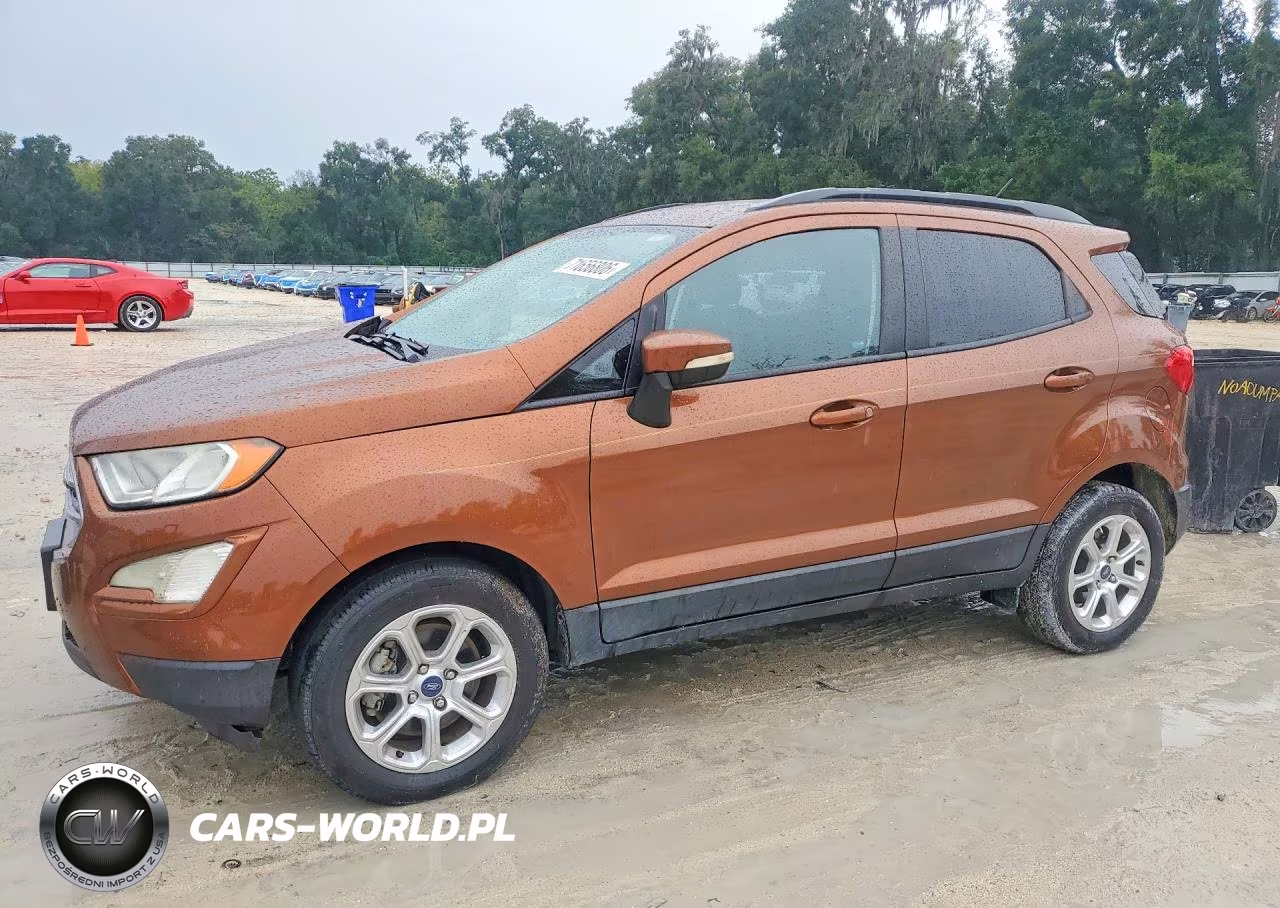 2018 Ford Ecosport Se VIN:MAJ3P1TE5JC243816 - 1