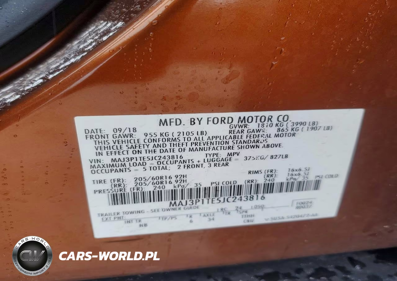 2018 Ford Ecosport Se VIN:MAJ3P1TE5JC243816 - 13