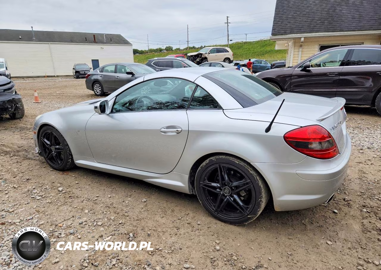 2009 Mercedes-Benz Slk 350 VIN:WDBWK58FX9F217851 - 2
