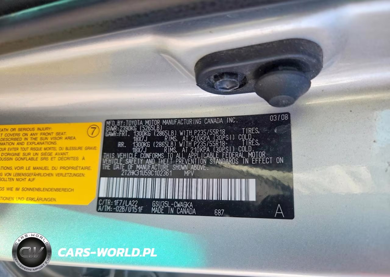 2009 Lexus Rx 350 VIN:2T2HK31U59C102361 - 12