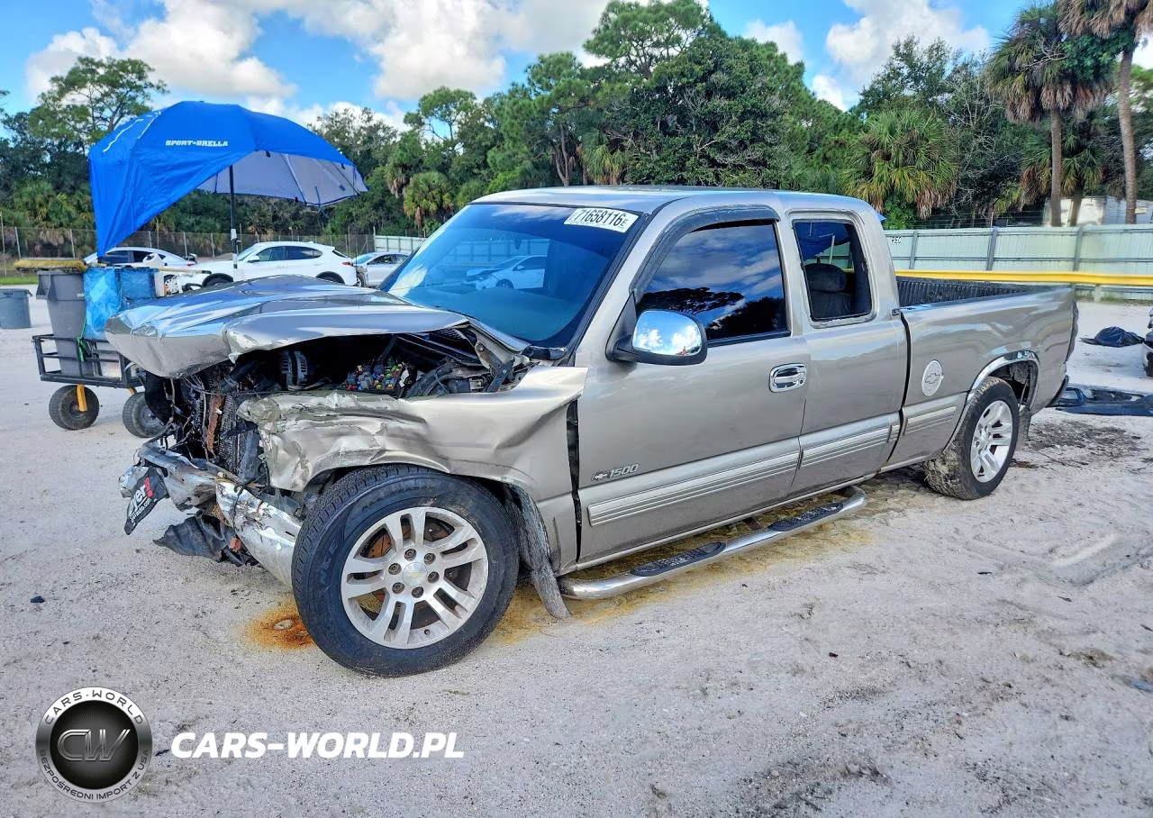 2002 Chevrolet Silverado C1500 VIN:2GCEC19V921422776 - 1