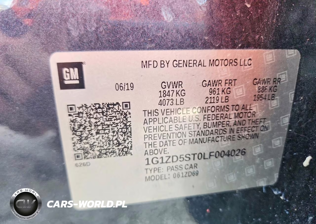 2020 Chevrolet Malibu Lt VIN:1G1ZD5ST0LF004026 - 13