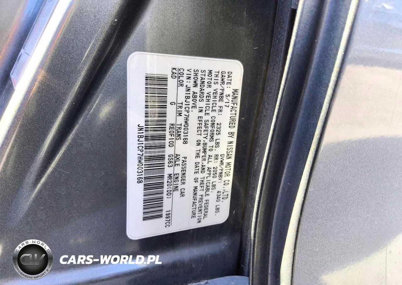 2017 Nissan Rogue Sport Sv VIN:JN1BJ1CP7HW003168 - 12