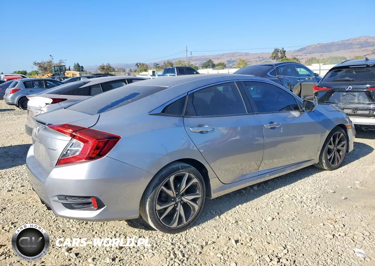 2020 Honda Civic Sport VIN:2HGFC2F81LH565336 - 3