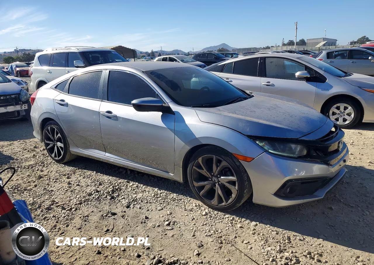 2020 Honda Civic Sport VIN:2HGFC2F81LH565336 - 4